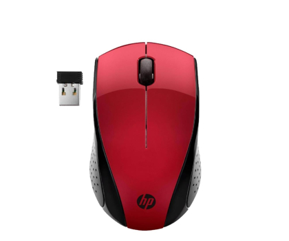 Myszka bezprzewodowa HP Wireless Mouse 220 Red